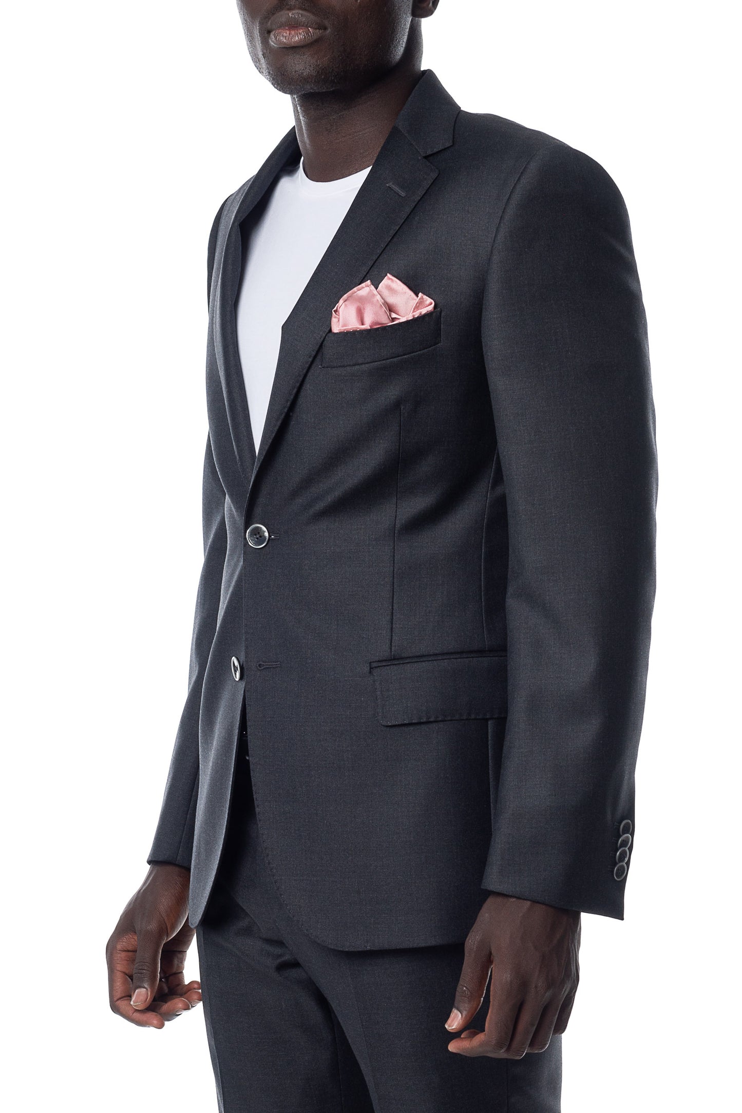 Charcoal Grey Suit Made in Wool